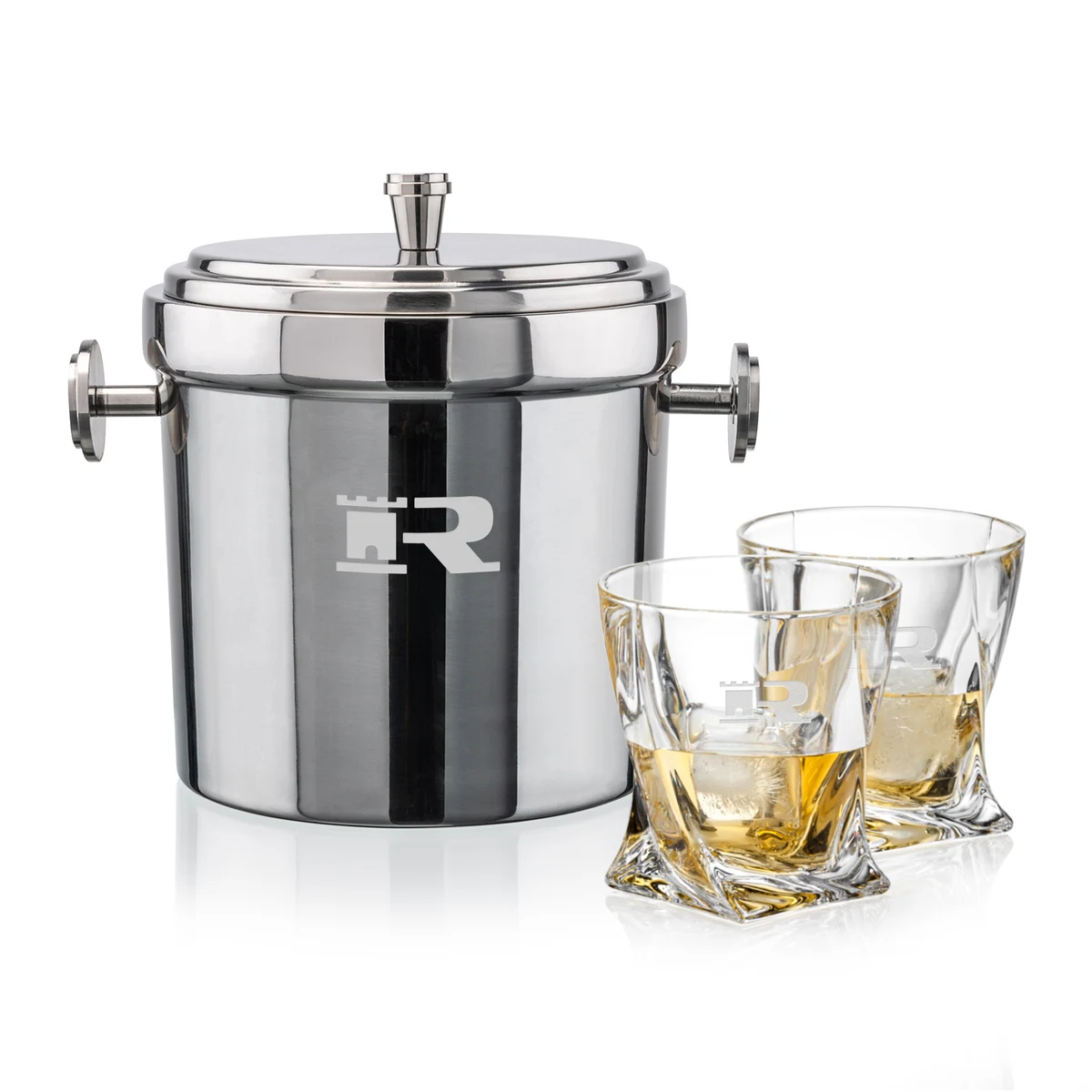 Milano Ice Bucket & Oasis On-the-Rocks Set 1