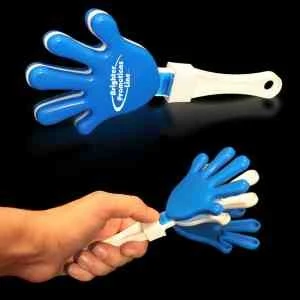 Blue White & Blue Hand Clapper 1