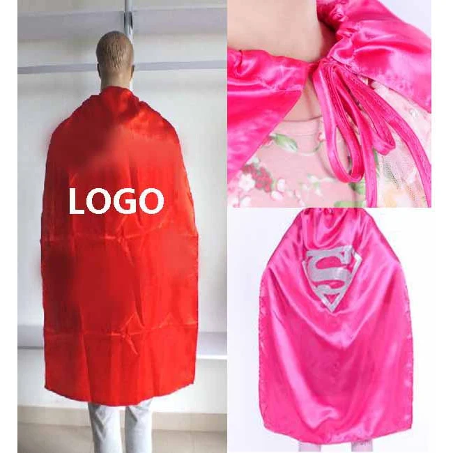 Super hero capes with string tie for Adult 1