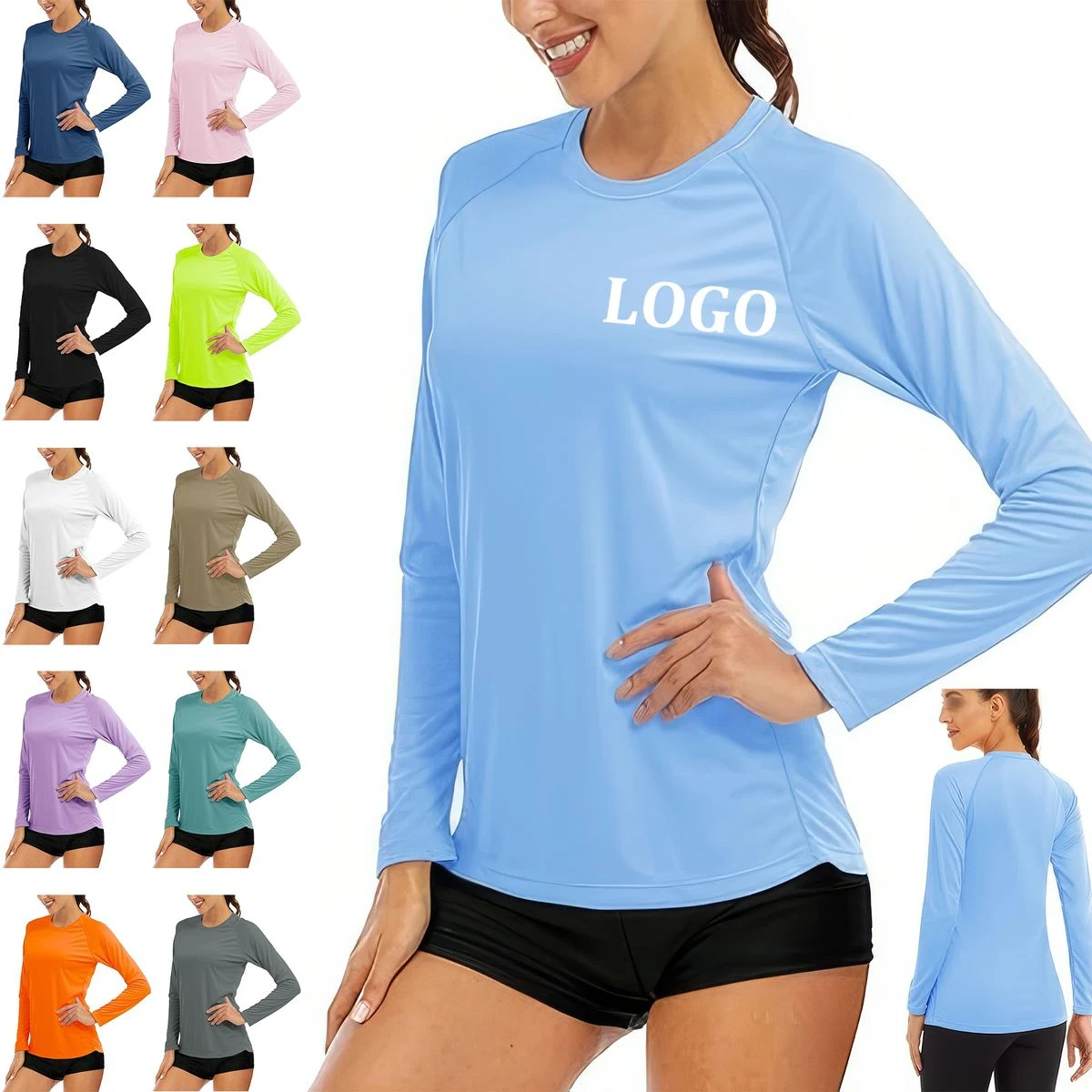 Women's Long Sleeve Shirts UPF 50+ 1