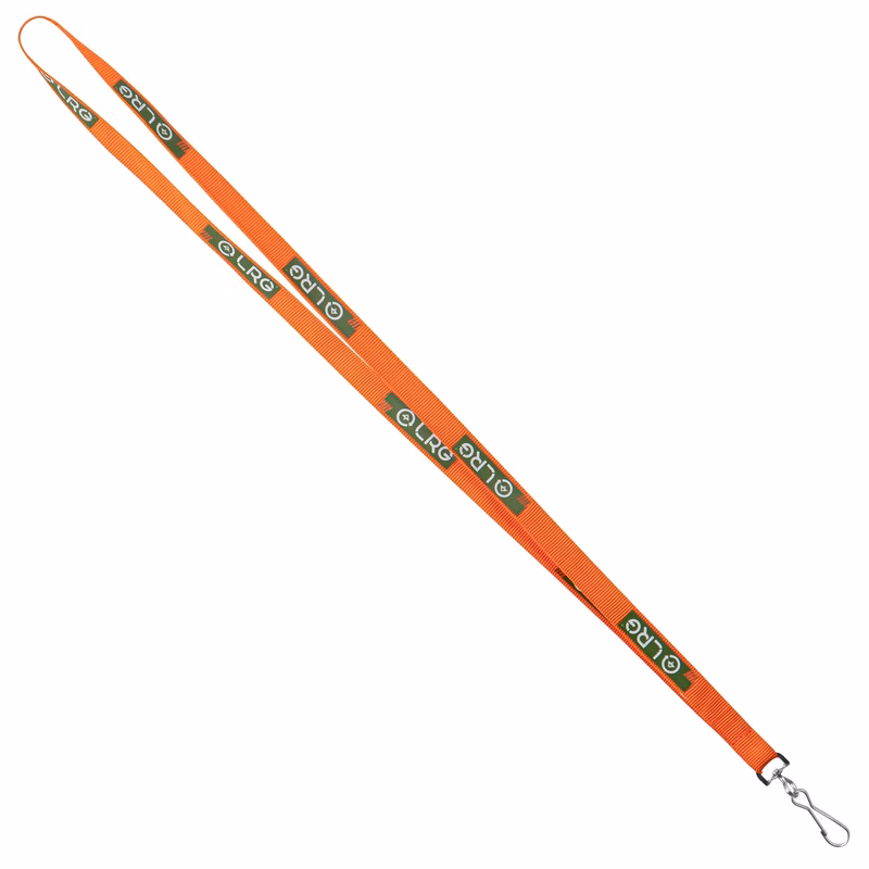 1/2" Recycled Screen Printed Lanyard