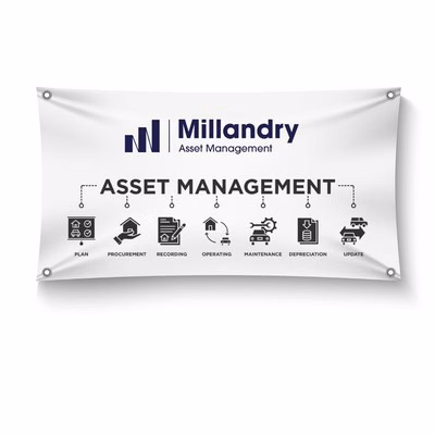 9 Oz. Sublimated Wrinkle Resistant Fabric Banner - Per Sq Ft