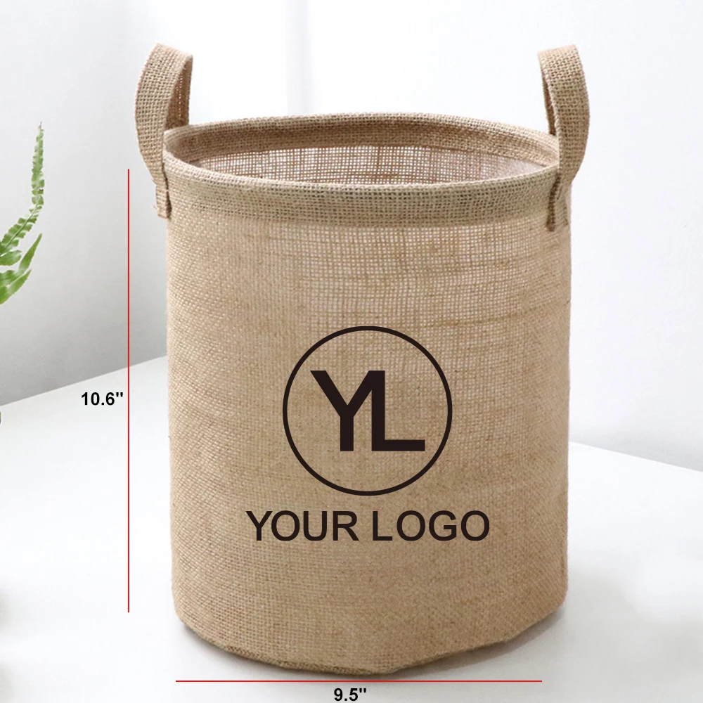 Jute Storage Bucket 1