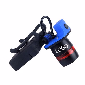 LED Clamp Cap Light For Bicycles With Long Range
