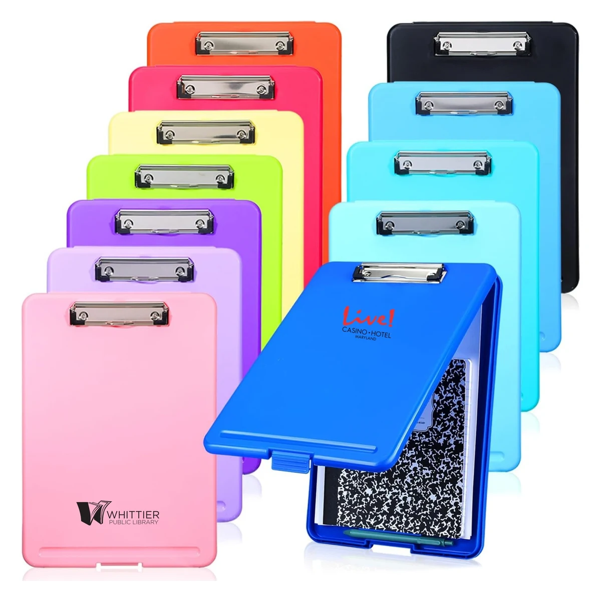 A4 Paper With Pen Holder Large Capacity Clipboards 1