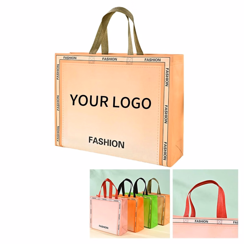 Eco Friendly Nonwoven Tote with Colorful Design
