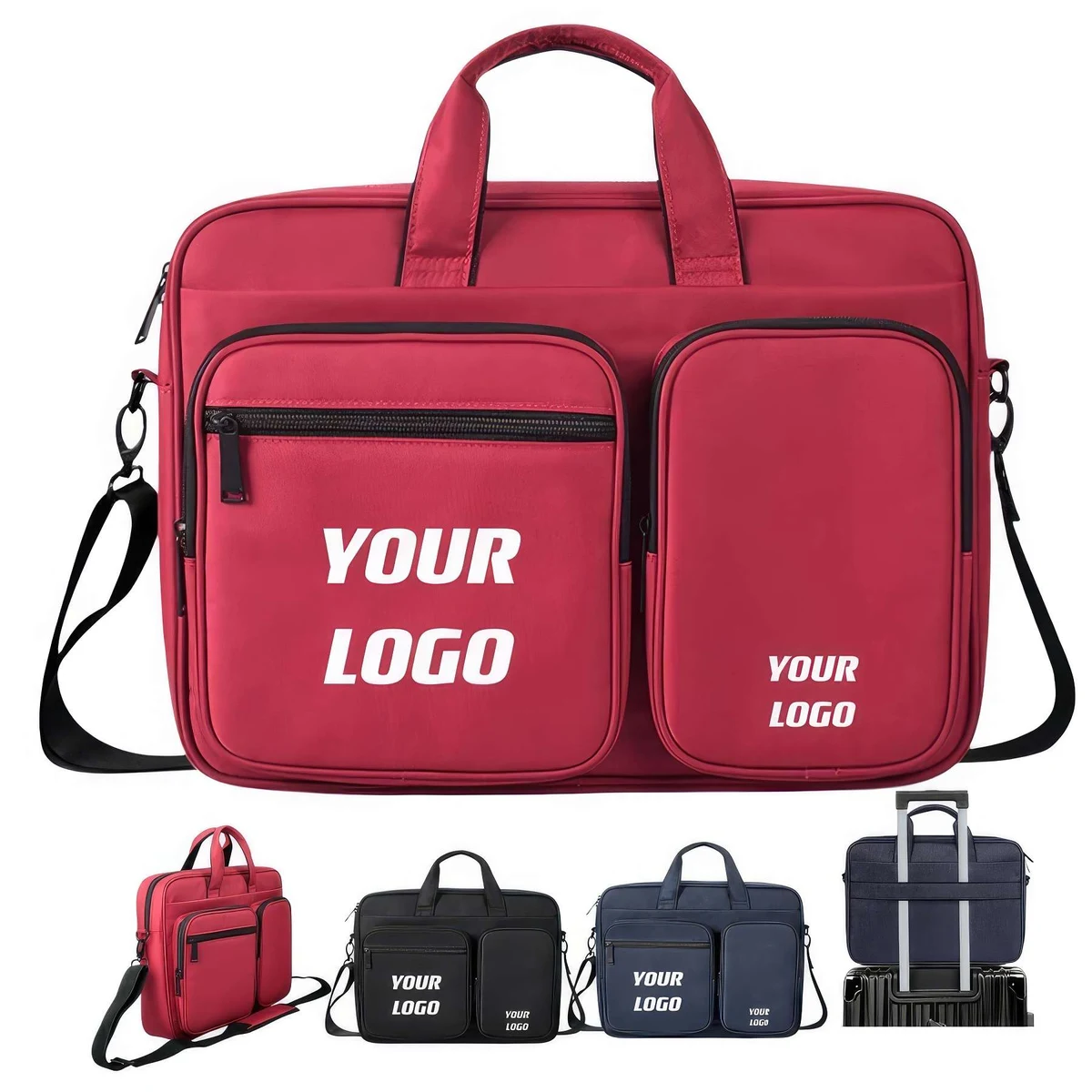 15 Inch Laptop Briefcase & Messenger Bag 1