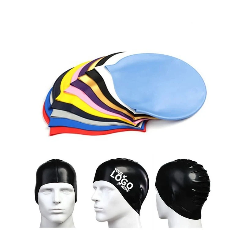 Silicone Adult Swimming Cap 1