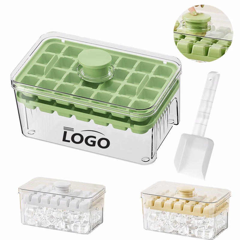 One Button Release Ice Cube Tray