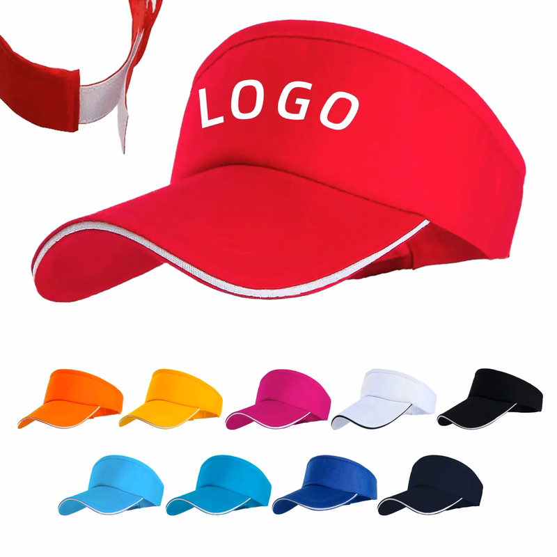 Cotton Sports Empty Top Baseball Golf Cap