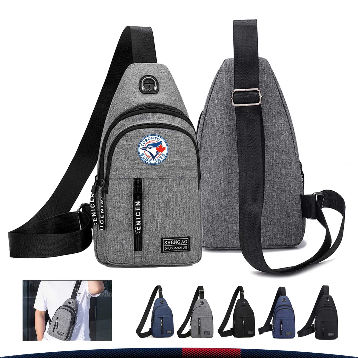 Degoo Oxford Chest Bag 1