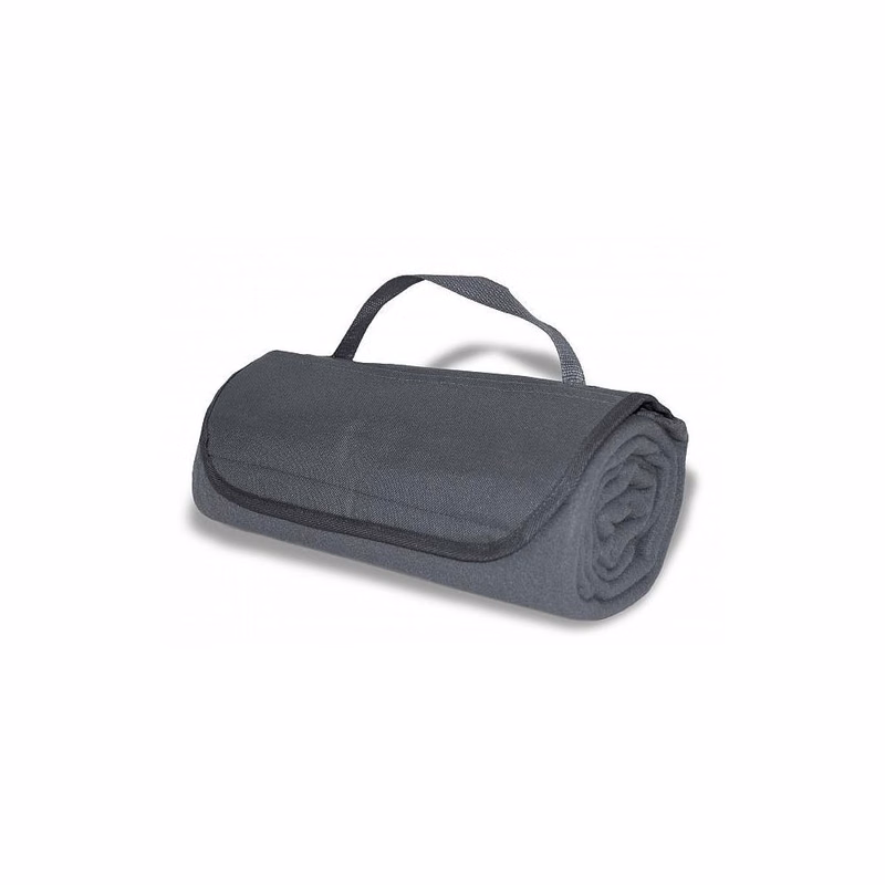 Roll Up Blanket - Gray 47" x 53"
