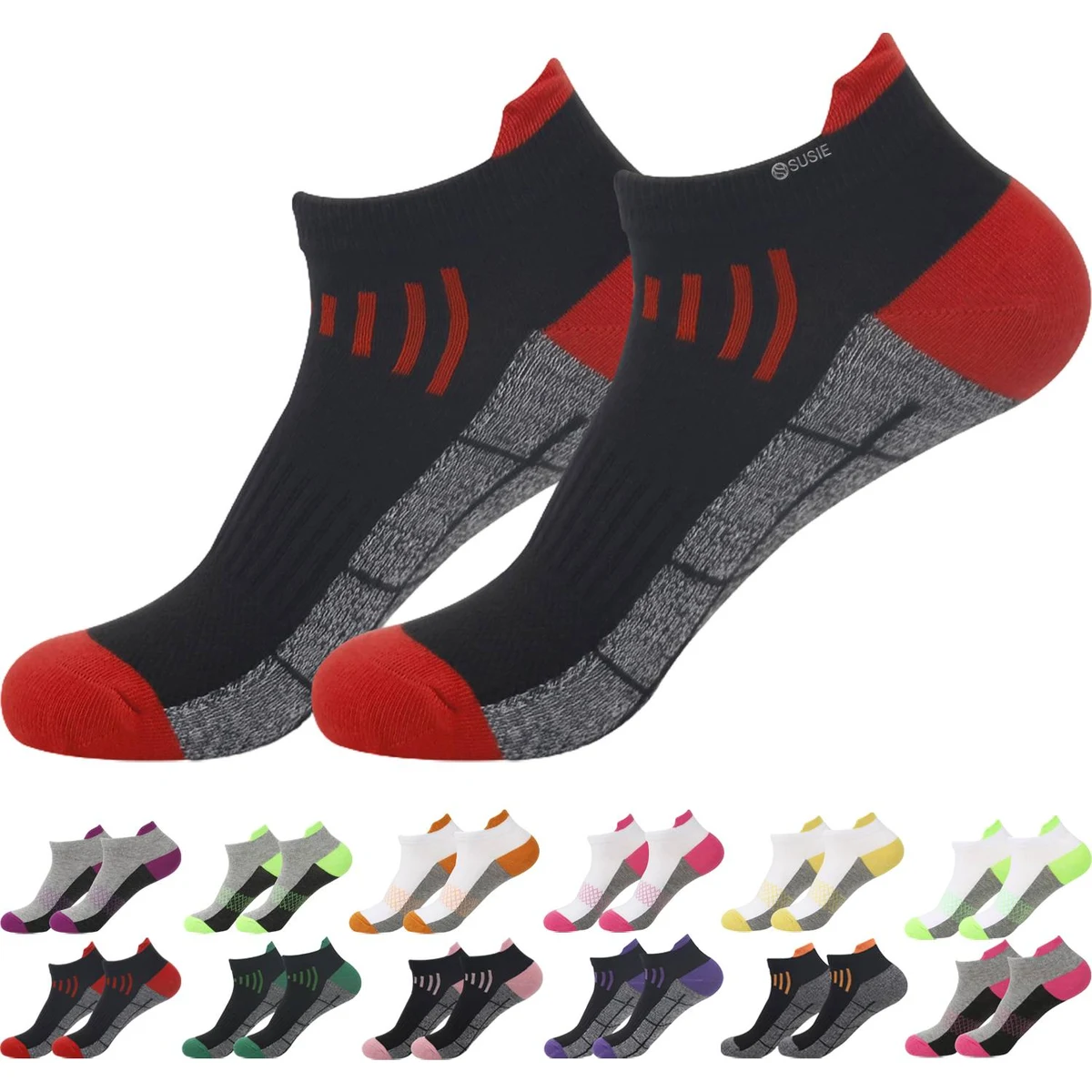 Moisture-Wicking Athletic Socks 1