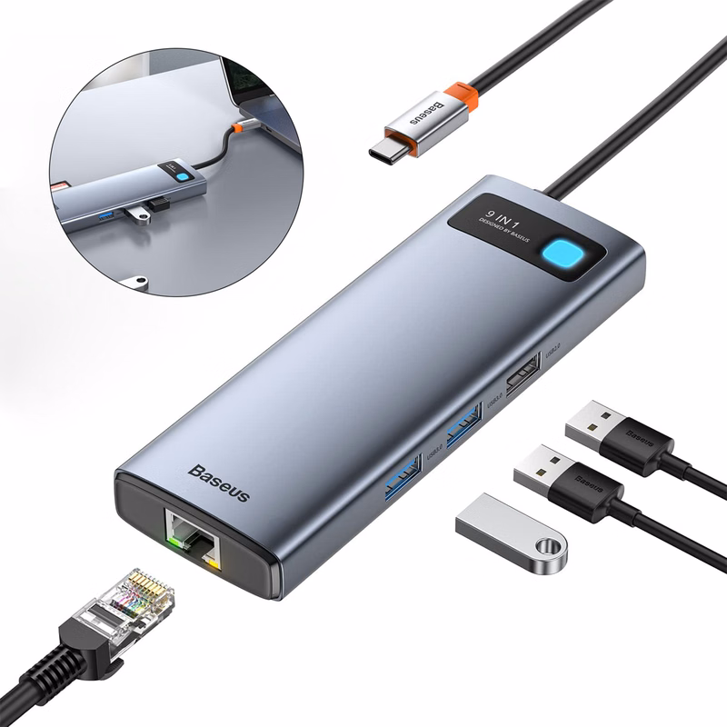 9 in 1 Laptop Docking Station