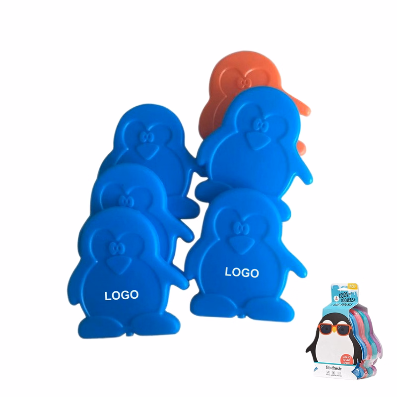 Slim Penguin Ice Pack for Lunch Box (direct import)