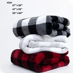 Flannel Fleece Plaid Blanket 1
