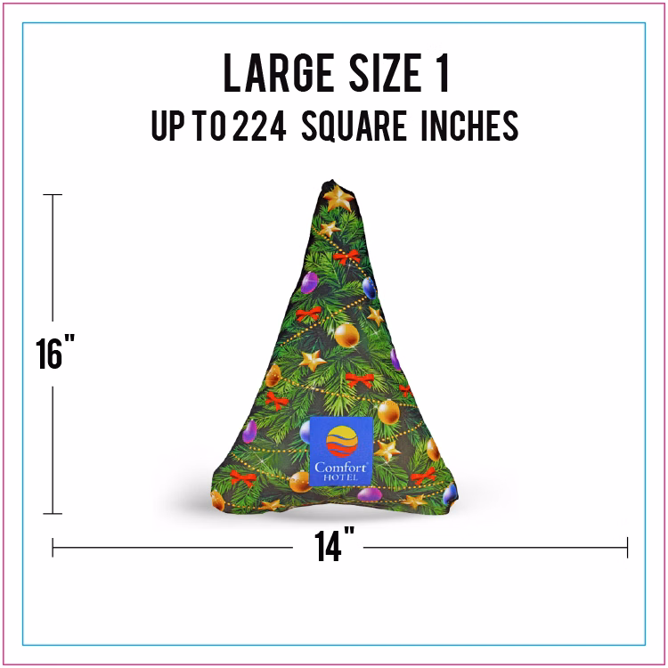 Large Size 1 Full Color Life-Like Pillow (Up to 224 square inches)