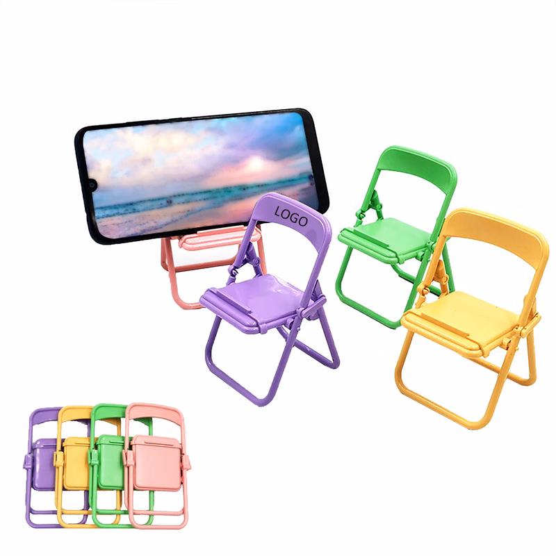 Mini Folding Chair Cell Phone Holder