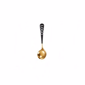 Short Handle Stainless Steel Dessert Spoon