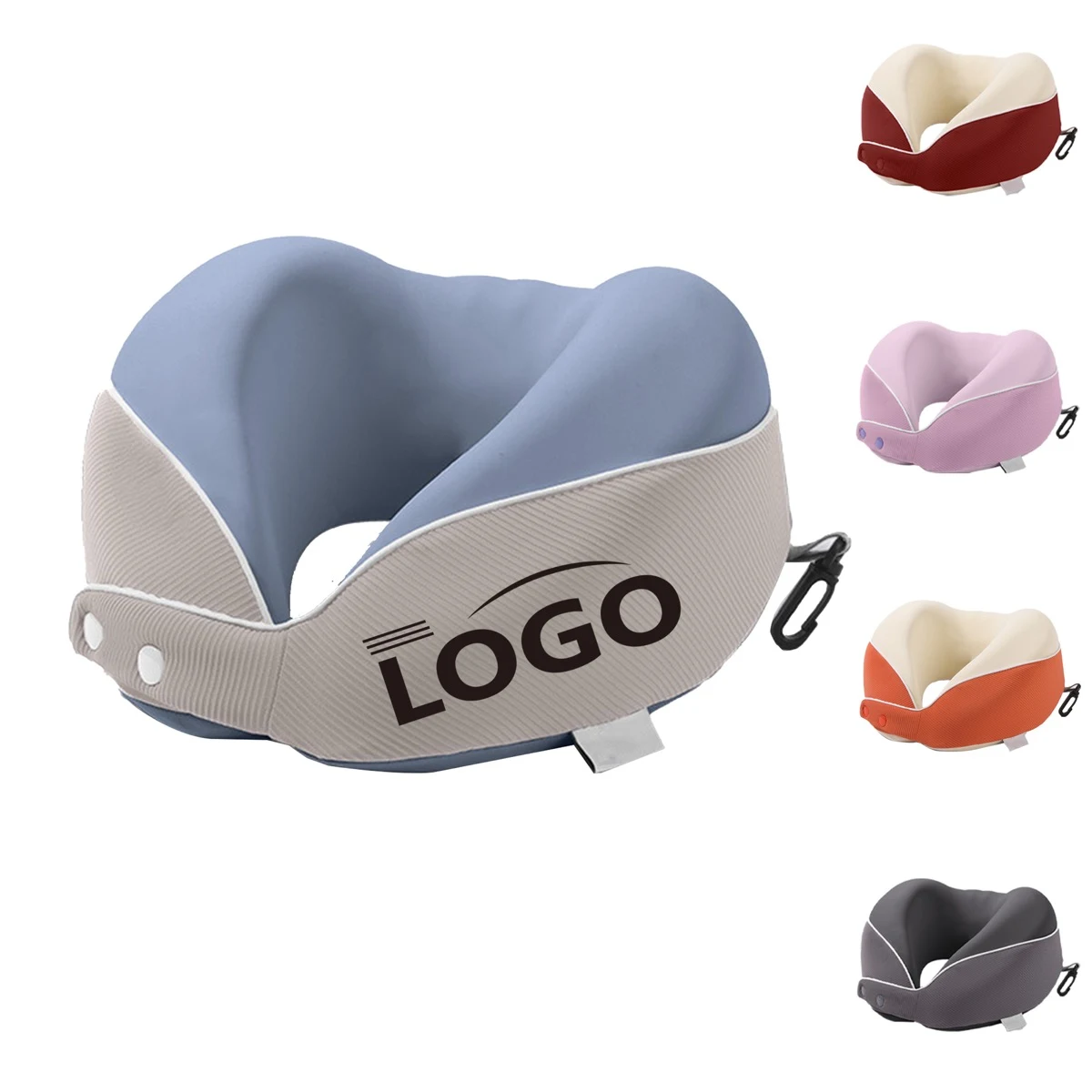 Portable U-shaped Travel Pillow 1