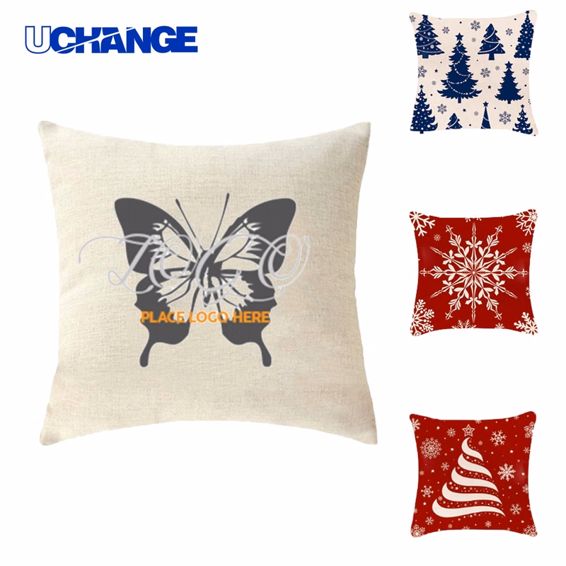 Festive Colorful Print Pillowcase for Home