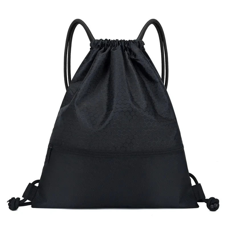 16.5" oxford drawstring pockets 1