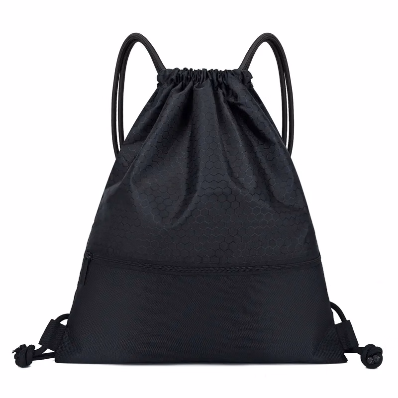 16.5" oxford drawstring pockets
