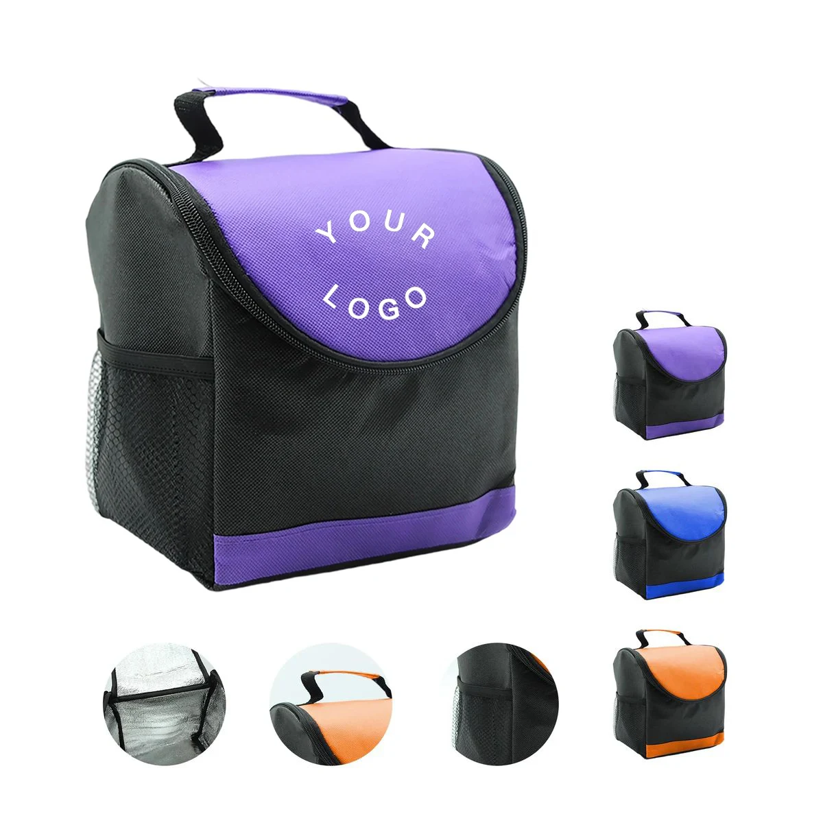 Insulated Non Woven Lunch Tote Bag 1