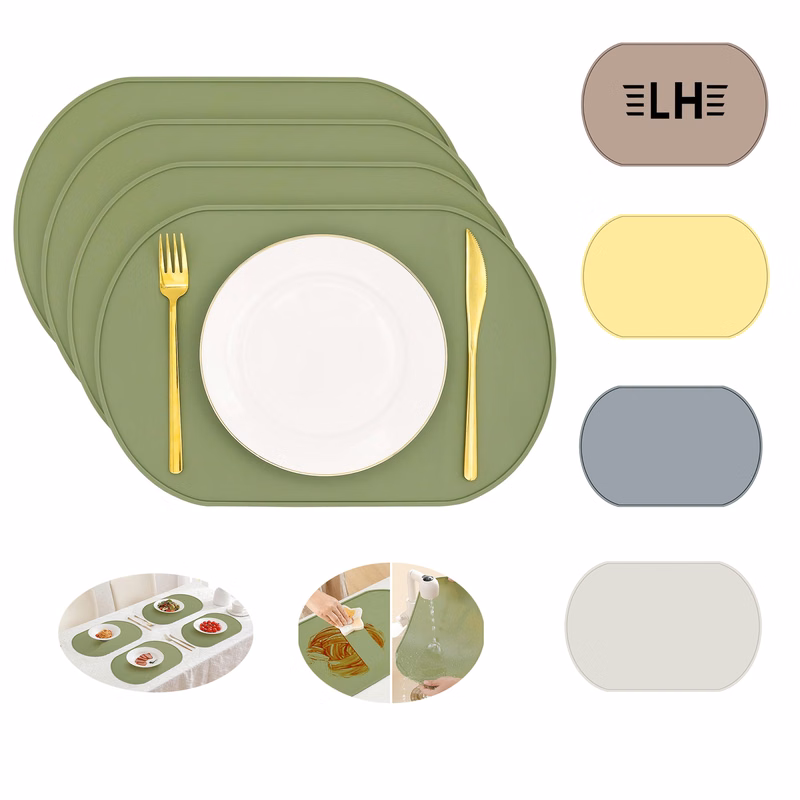 Portable Silicone Baby Placemat