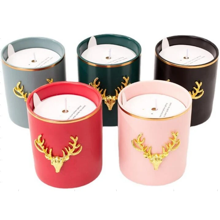 6OZ Scented Soy Wax Candles Christmas Holiday Candles 1