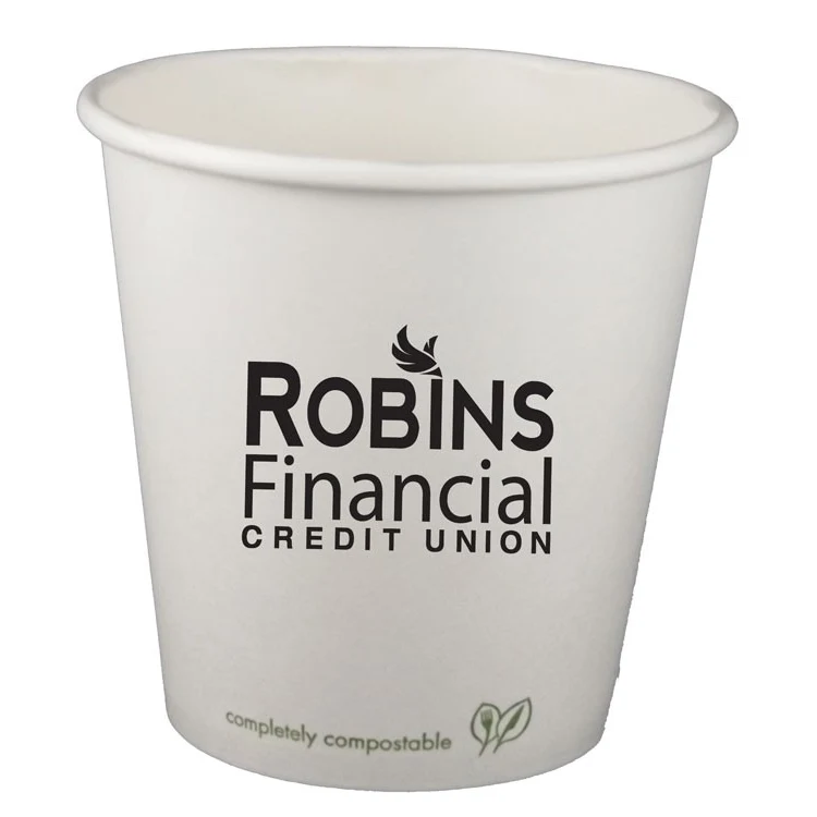 10 oz. Eco-Friendly Compostable Paper Hot Cup 1