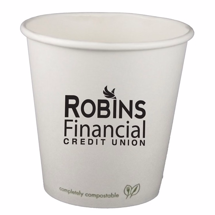 10 oz. Eco-Friendly Compostable Paper Hot Cup