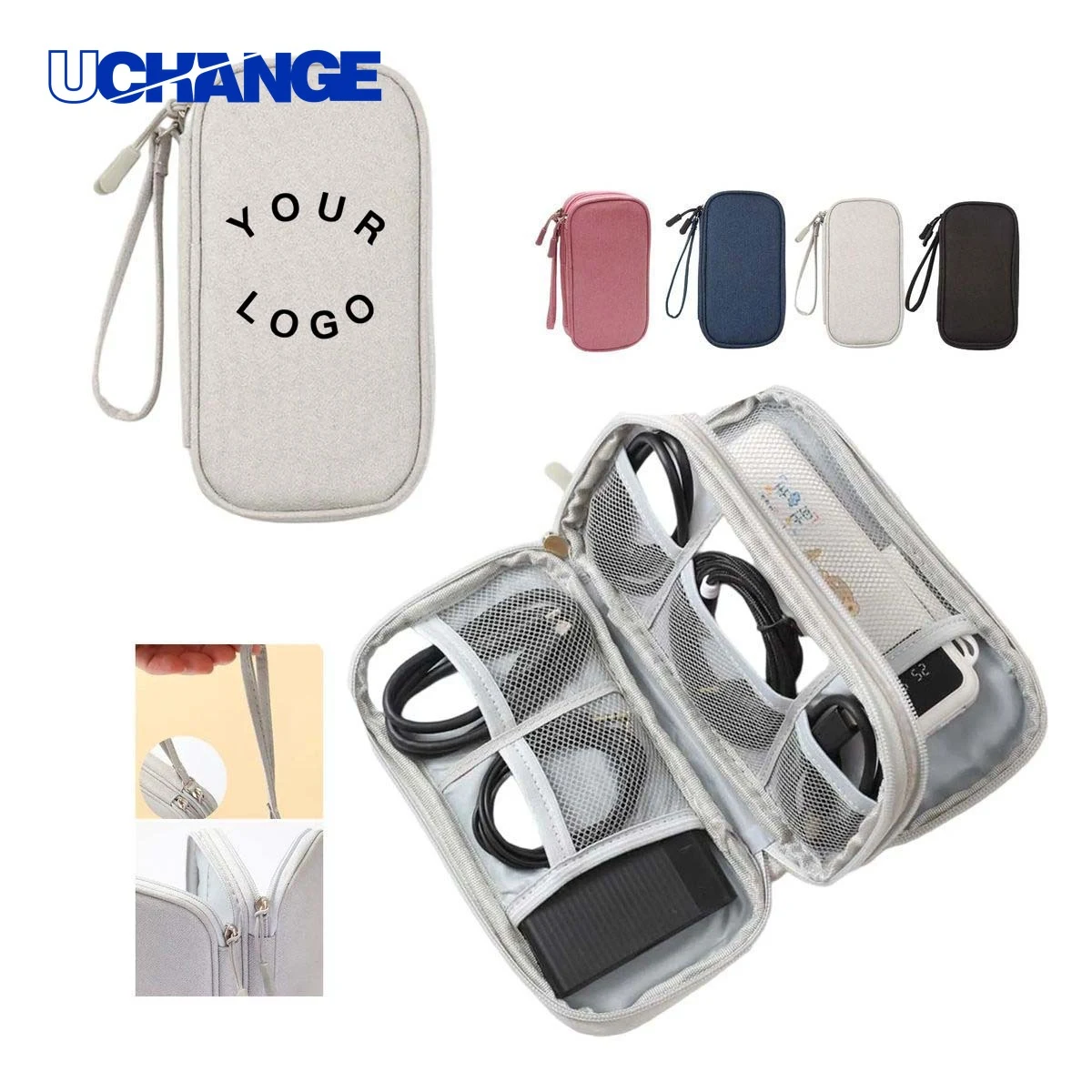 Accessory Organizer Bag Double Layer with Large Capacity 1