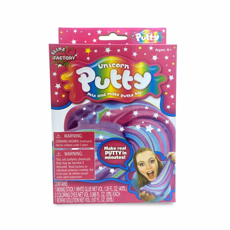 Unicorn Putty Kits - Rainbow Colors