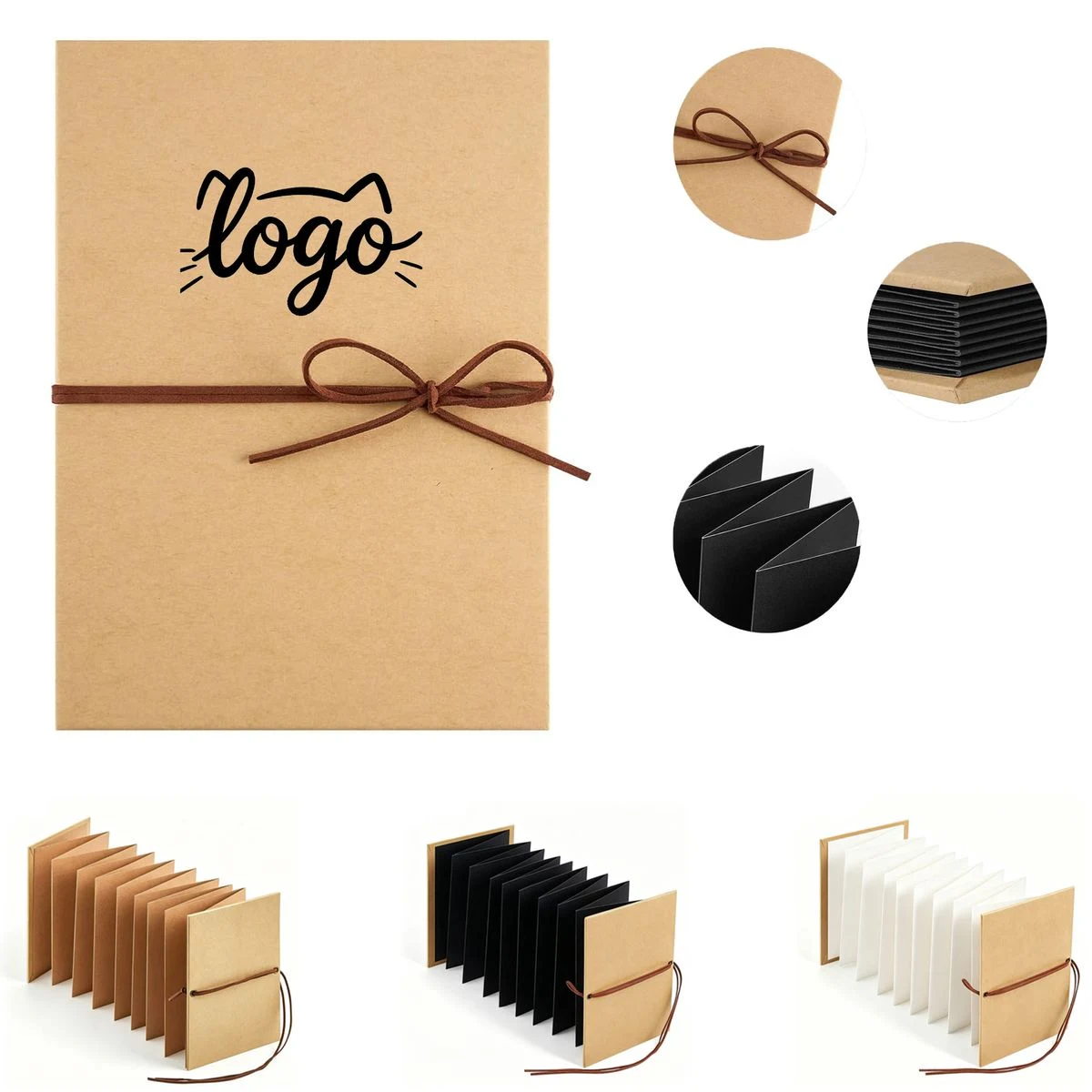 Accordion Folding Adhesive DIY Photo Album 1