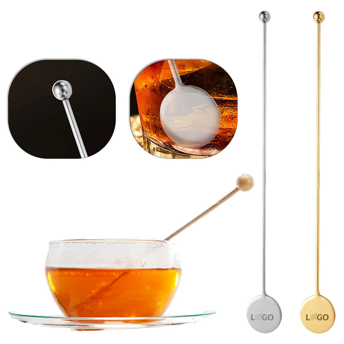 Premium Stainless Steel Beverage Stirrer 1