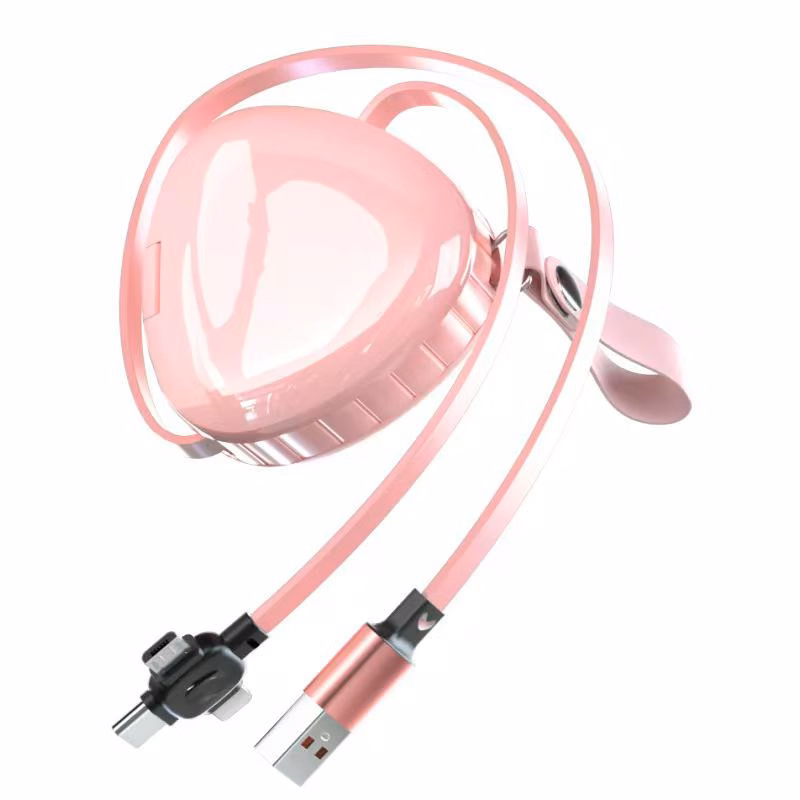 Triangular Retractable Data Cable