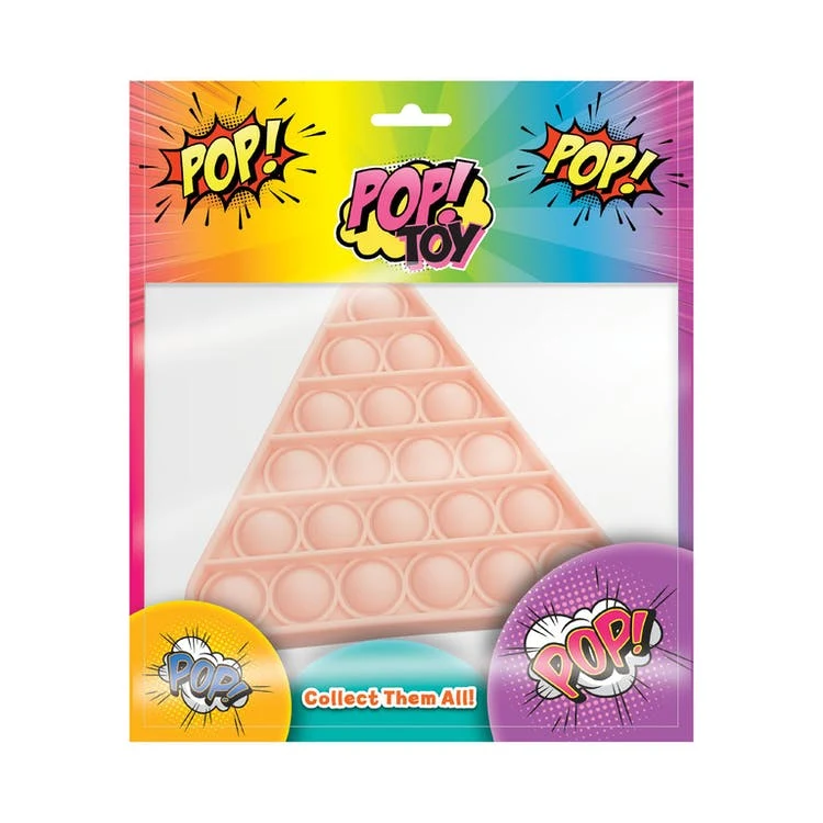 Shaped Pop Toys - Assorted Colors & Shapes 8.25" x 9.5" 1
