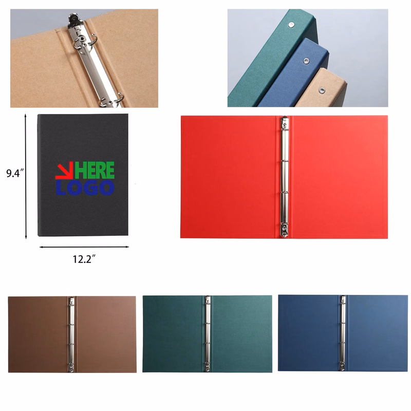 Full Color Imprint 4/5" Junior Round Ring Binder