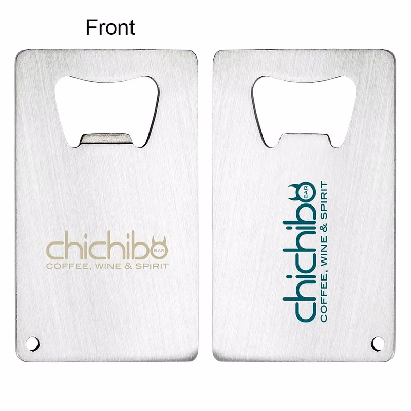 Stainless Credit Card Bottle Opener