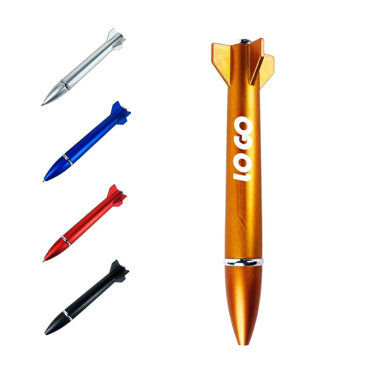 Colorful Rocket Ballpoint Pen 1