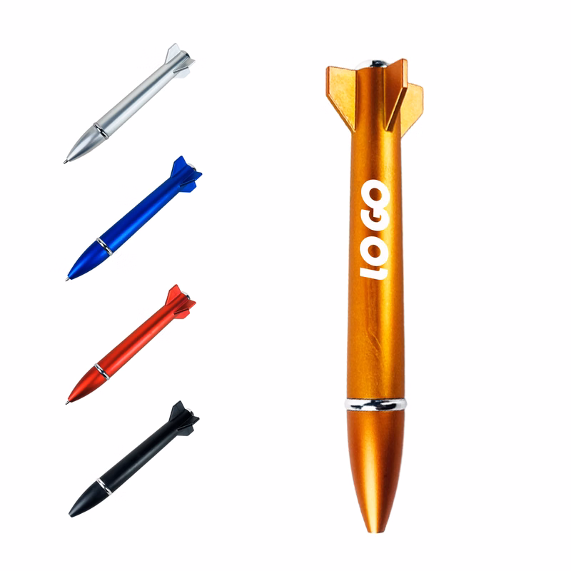 Colorful Rocket Ballpoint Pen