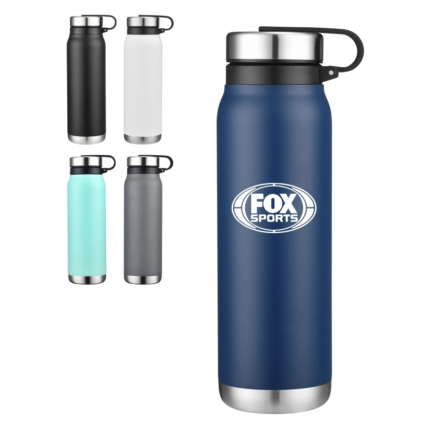 Union Printed - 20oz Vacuum Water Bottle w/ removable SS lid 1