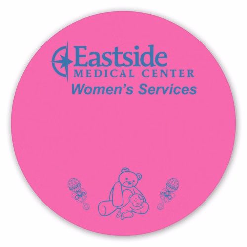 Laminated Name Badge (3.5"x3.5") Circle