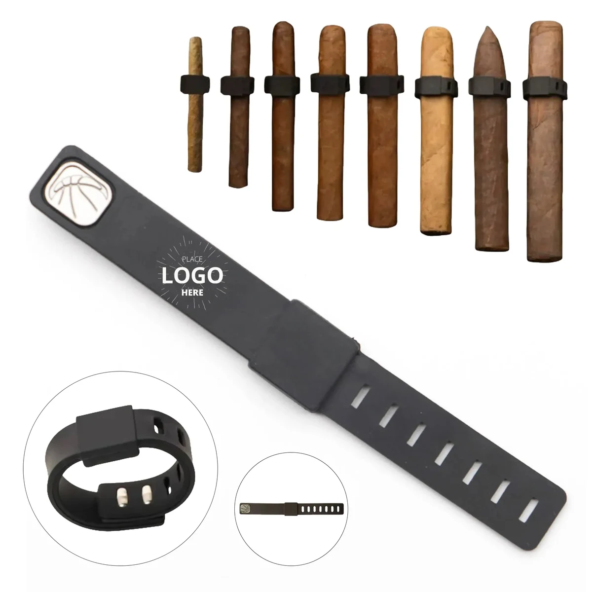 Portable Magnetic Cigar Holder Strap 1