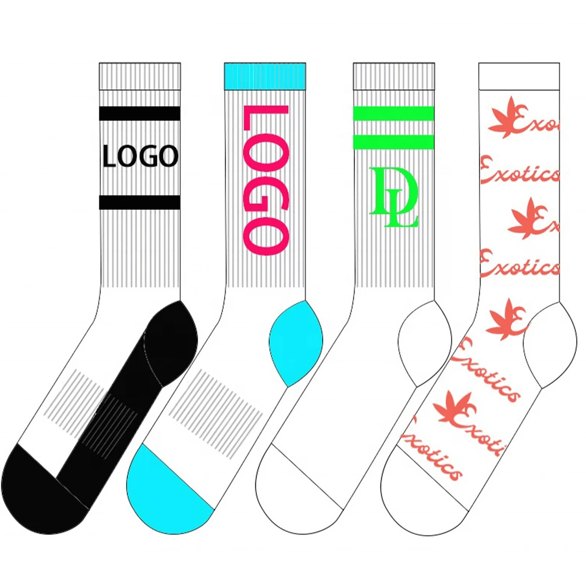 Rainbow Sock 1