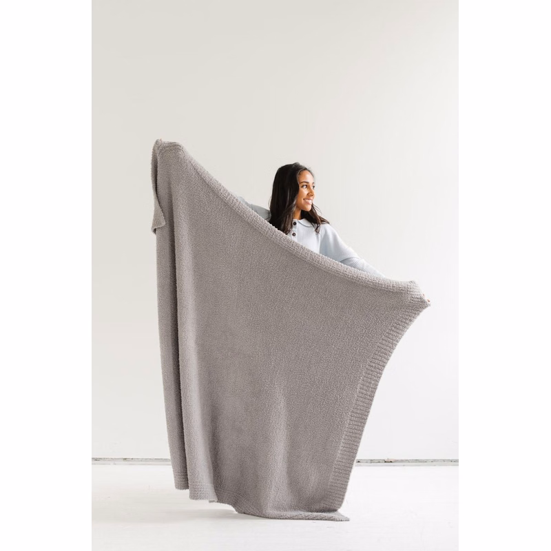 Bamboni Gray-XL Luxury Blanket (60x80)