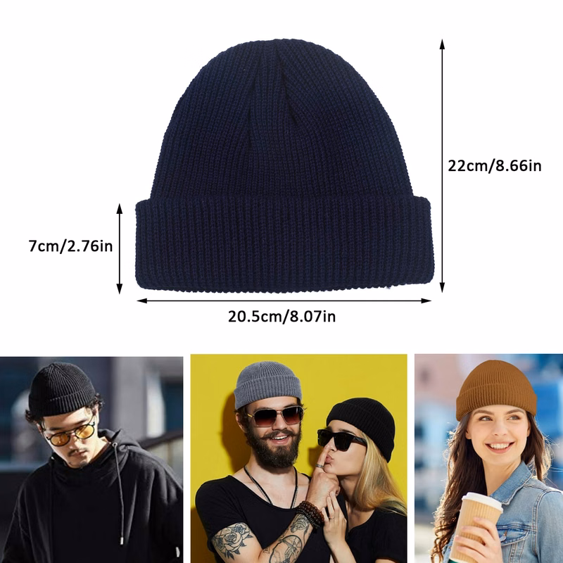 Winter Warm Fisherman Beanie Cap