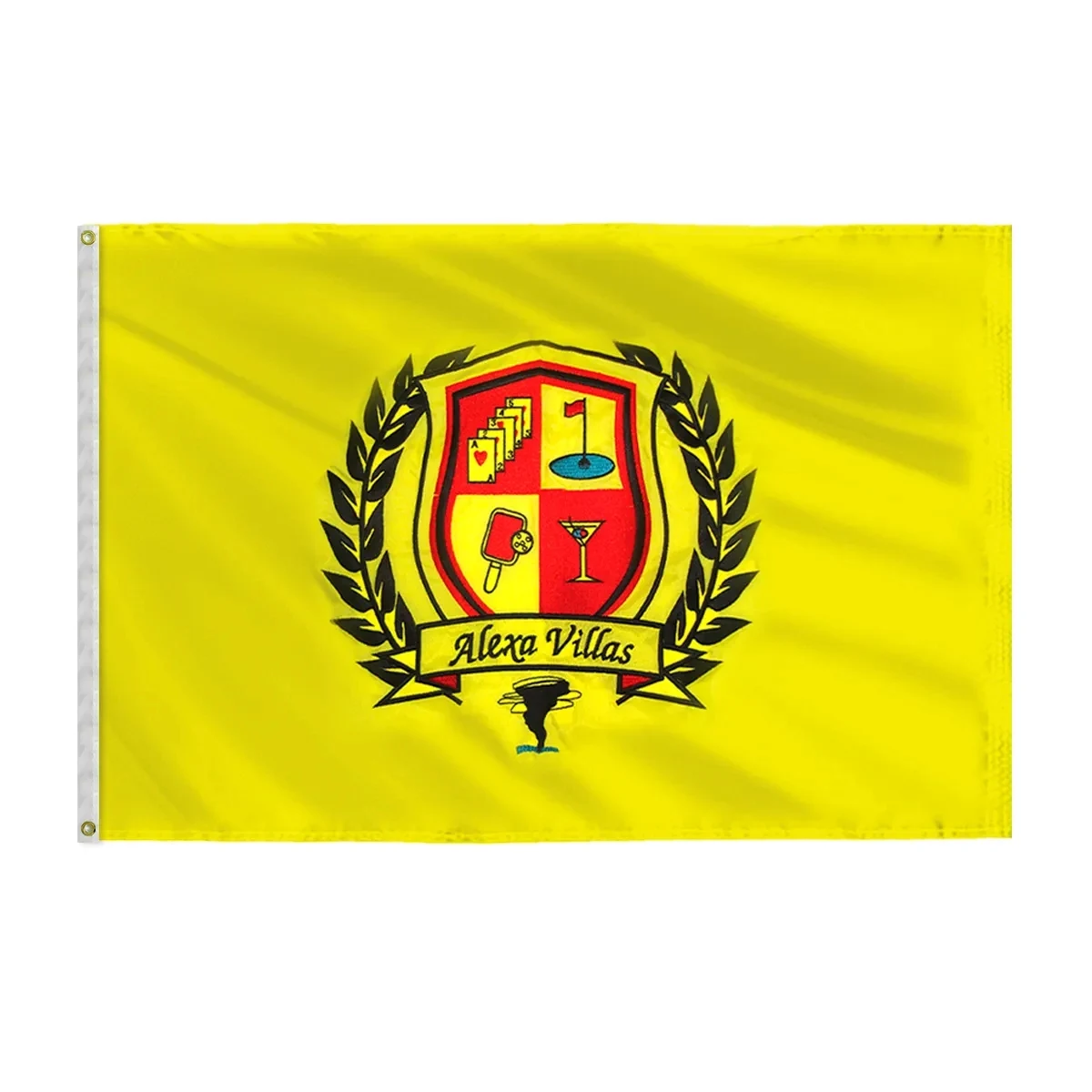Applique & Embroidered Flag 4' x 6' Nylon 1