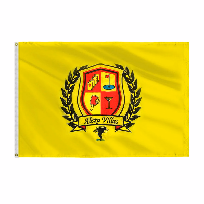 Applique & Embroidered Flag 4' x 6' Nylon